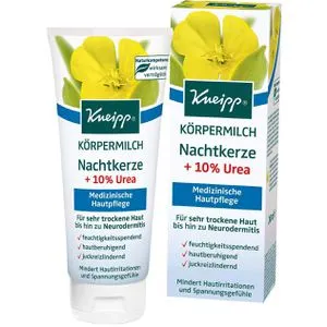 Kneipp Bodylotion Körpermilch Nachtkerze +10% Urea, für trockene Haut, Medizinische Hautpflege, 200ml