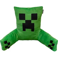 Minecraft Sitzkissen - Weiches Relaxkissen mit Rückenlehne - Stuhlkissen in 3 Designs, aus weichem Samt, ideal zum Entspannen und Lesen. Mit bequemer Rückenlehne für optimalen Komfort.
