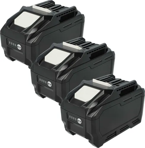 vhbw 3x Akku kompatibel mit Makita TD001G, HS004G, W001G, HR003G Werkzeug (5000 mAh, Li-Ion, 40 V)