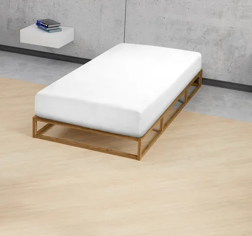 Biberna Sleep & Protect Matratzenauflage - Matratzenauflage für Wasserbetten und hohe Matratzen, atmungsaktiv und allergikergeeignet, mit Rundumgummi für perfekten Sitz und bei 60°C waschbar.