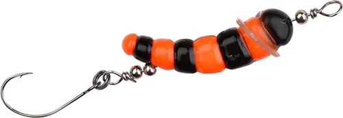Trout Master Hard Camola 2g - künstliche Bienenmaden - Forellenköder, Farbe:Orange & Black