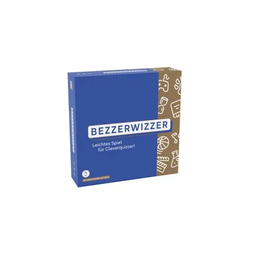 Asmodee BEZZERWIZZER (Auflage 2025) - Quiz- und Partyspiel - Gesellschaftsspiel für 2 Spieler ab 15 Jahren mit 2.940 Fragen in 20 Kategorien. Teste dein Wissen und strategisches Denken in diesem spannenden und lustigen Quizspiel!