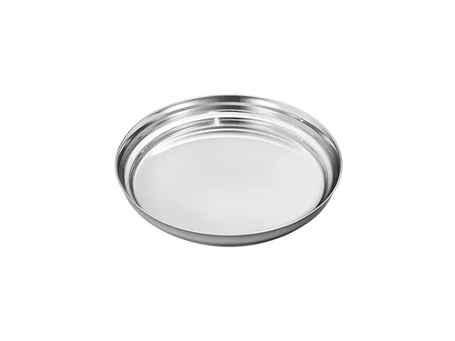 Untertasse in silber von Georg Jensen