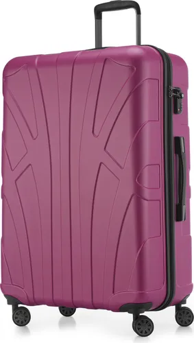 suitline großer Hartschalen-Koffer XL 76 cm in pink von Suitline