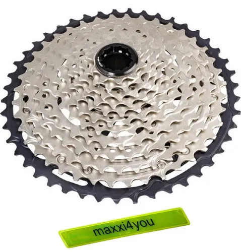 Shimano SLX CS-M7100 12-Fach Kassette 10-45 Zähne mit Reflexband - Leichte und leistungsstarke 12-fach Kassette für MTB, bietet hervorragende Schaltleistung und erweitert Ihren Schaltbereich. Ideal für anspruchsvolle Fahrten.