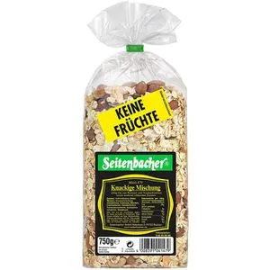 Seitenbacher Müsli Knackige Mischung, Keine Früchte, 750g von Seitenbacher