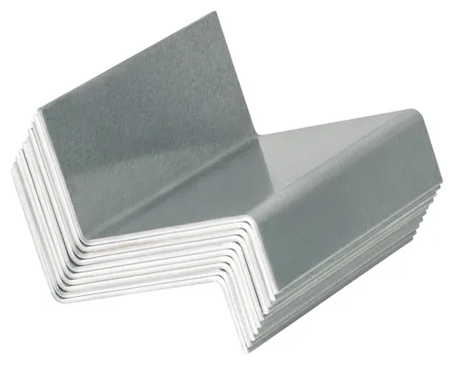 Z-Blech | Z-Winkel für Regalböden | 8 Stück | 50x80 mm | Auflageblech Regalboden