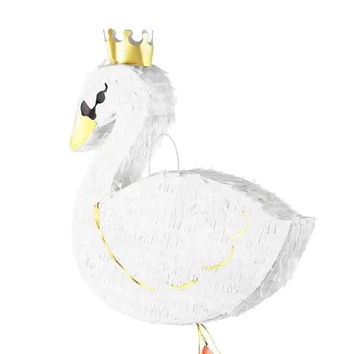 Piñata Schwan 43,5x49,5x9cm von PartyDeco