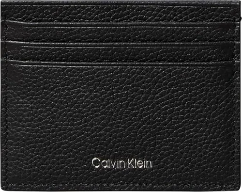 Calvin Klein Kartenetui FOIL EMBOSS EW CARD CASE in schwarz von Calvin Klein