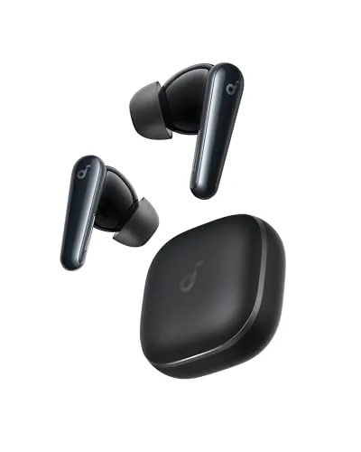 soundcore Liberty 5 by Anker - Kabellose Earbuds mit Noise Cancelling - Kopfhörer mit 2x stärkere Stimmreduktion durch ANC 3.0-Technologie, ideal für ruhige Umgebungen. Erlebe beeindruckendes Dolby Audio und klare KI-Telefonate dank 6 Mikrofonen.
