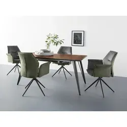 HELA Esszimmersessel SUSANNE (Set) in grün von Hela