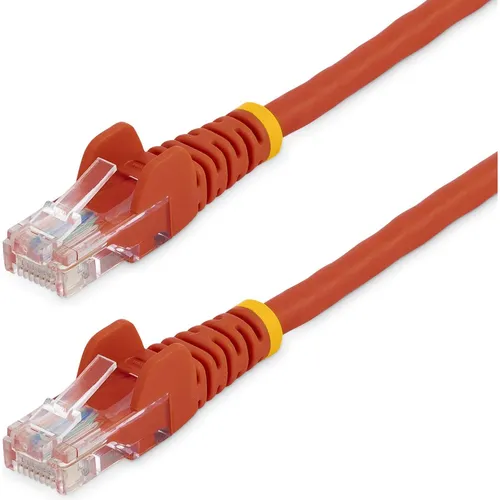 StarTech 3m Red Cat 5e Patch Cable (U/UTP, CAT5e, 3 m) (45PAT3MRD)