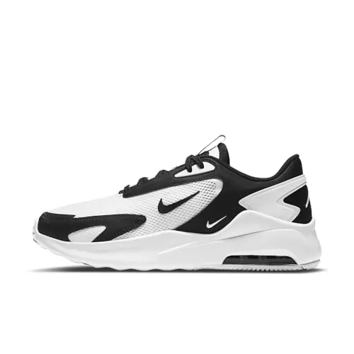 Nike Air Max Bolt, Herren Turnschuhe, Weiß Schwarz Weiß, 42.5 EU