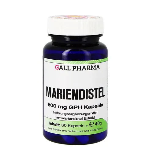 MARIENDISTEL 500 mg Kapseln – 60 Stück