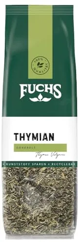 Fuchs Gewürze - Thymian gerebelt im recyclebaren Nachfüllbeutel - 20 g