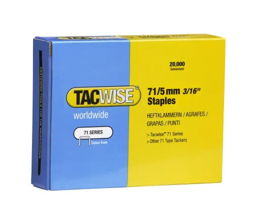Tacwise 0366 17/5mm Heftklammern, 20.000 Stück