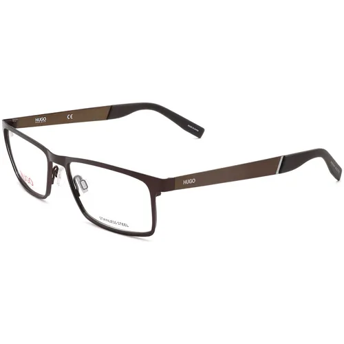 Hugo Boss Herren 54mm Matt Brown Opticals HG0228-YZ4-54 von HUGO BOSS