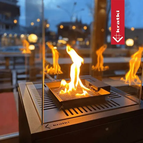 Terrassenheizer PATIO Mini Quarzsinter Nero Assoluto 8,2kW
