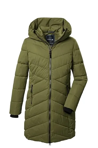 G.I.G.A. DX Damen Steppparka/Funktionsparka mit Kapuze GW 17 WMN QLTD PRK, olivgrün, 48, 41855-000