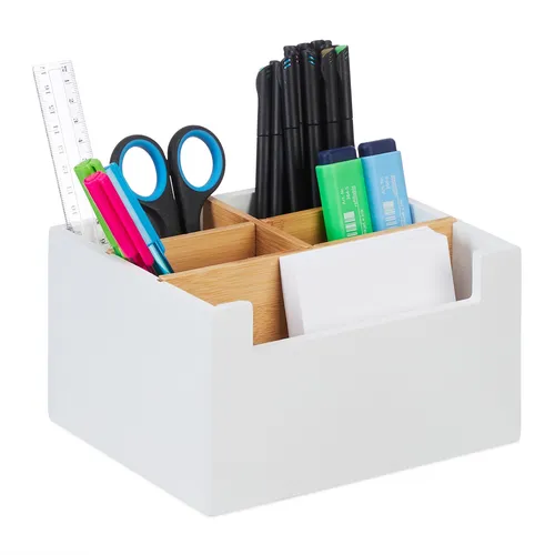 Schreibtisch organizer Kosmetik Aufbewahrung Stifte Halterung 5 Fächer 450 g