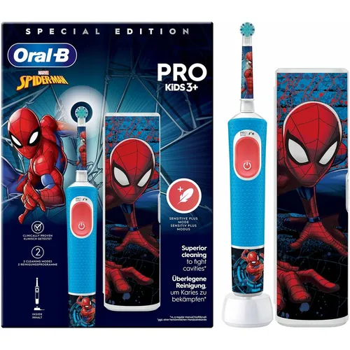 Oral B Kids Spiderman Elektrische Zahnbürste von Oral-B