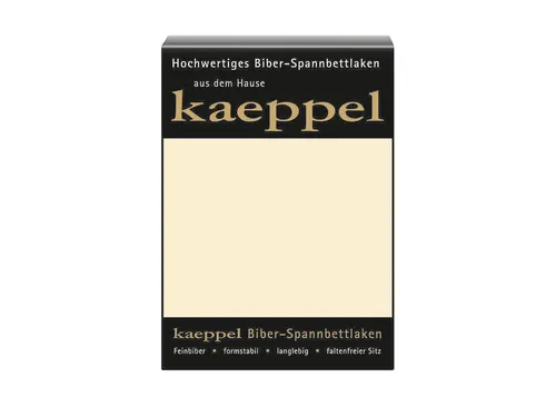 Kaeppel Biber Spannbettlaken 90x200 cm - Kuschelig und atmungsaktiv - Spannbettlaken aus 100% Baumwolle, ideal für kalte Nächte. Bietet Wärme, Atmungsaktivität und ist waschbar bis 60°C, trocknergeeignet und bügelfrei.