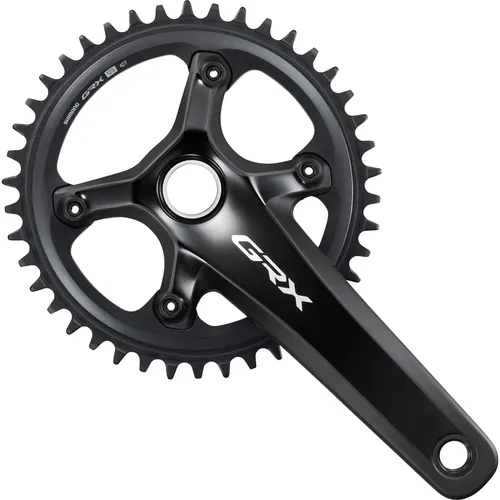 Shimano GRX Kurbelgarnitur FC-RX820-1 Hollowtech II 172,5 mm 42 Zähne - Fahrradkurbeln mit Hollowtech II Technologie für optimale Kraftübertragung und geringes Gewicht, ideal für Gravel-Bikes.