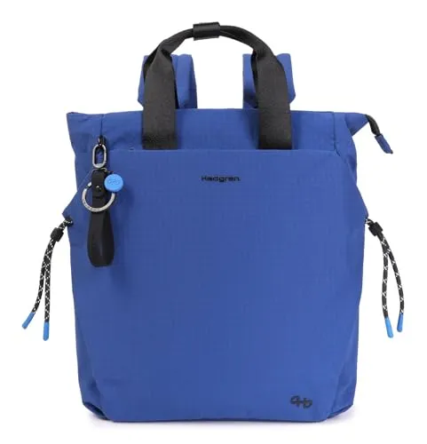 Hedgren Norio Backpack 2 Handles S Bellwether Blue - Tagesrucksäcke mit stilvollem Design und praktischem Tragekomfort, ideal für den Alltag. Der Hedgren Rucksack bietet Platz für Ihre Essentials und hält die Hände frei.
