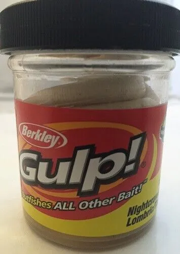Produktbild Berkley Gulp! Nightcrawler Milky/White 15cm 10St