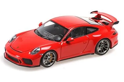 Porsche 911 GT3 2017 rot Modellauto 1:43 Minichamps - Modellauto im Maßstab 1:43, detailgetreu und ideal für Sammler, mit OVP und aus robustem Die-Cast-Material.