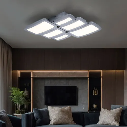 Deckenleuchte Chrom LED dimmbar 30W von Wofi