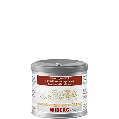 Wiberg - Sesam, geschält, 290g, Aromatresor Gewürz