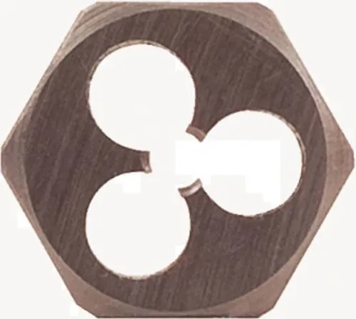 KS Tools 3330046 Schneideisen M16 x 1 - Gewindeschneidwerkzeug für metrisch feine Gewinde, ideal für unlegierte und niedriglegierte Stähle bis 800 N/mm² Festigkeit.