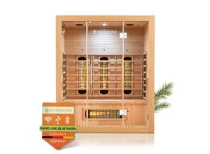 Infrarotkabine Kiruna 160 – Ihre Wellness-Oase von Artsauna