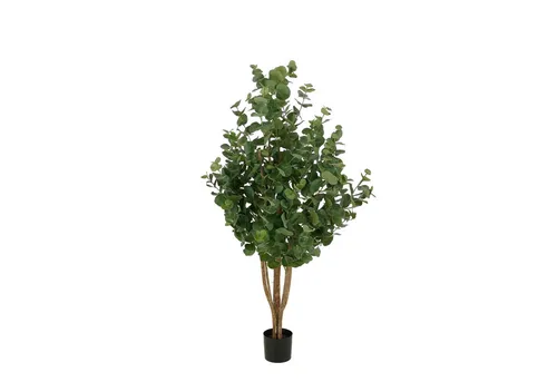 Mica Decorations Kunstpflanze Eukalyptusbaum – H140 cm - Dieser elegante Eukalyptusbaum von Mica Decorations bringt frisches Grün in Ihr Zuhause und sorgt für eine stilvolle Atmosphäre ohne Pflegeaufwand.