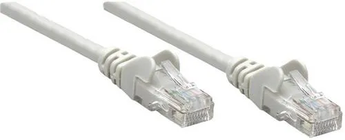 Intellinet 739849 RJ45 Patchkabel CAT 6 S/FTP 1.50m Grau Folienschirm, Geflechtschirm, Halogenfrei 1St.