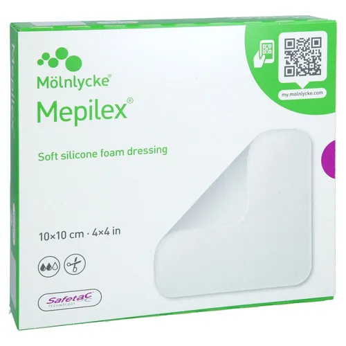 Mepilex 10x10 cm Schaumverband