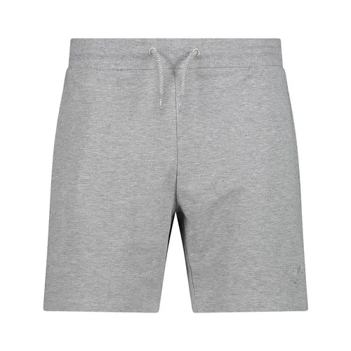 CMP Stretch-Melange-Bermudashorts für Damen, Grau Mel. - Modische Shorts für Damen, ideal für Fitness und Freizeit, mit elastischem Bund und praktischen Seitentaschen für optimalen Komfort.