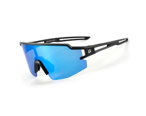 Rockbros Polarized Cycling Glasses - UV Protection & Corrective Insert - Sportbrillen mit polarisierenden Gläsern, ideal für Radfahrer, bieten UV-Schutz und die Möglichkeit für Korrekturgläser.