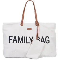 Childhome Family Bag Wickeltasche, Großes Fassungsvermögen, inkl. abnehmbarer Tasche - Wickeltasche für Familien, ideal für Reisen und Ausflüge, leicht und wasserabweisend mit praktischem Reißverschlussfach für kleine Gegenstände.