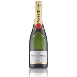 Moët & Chandon Impérial Champagner Brut 0,75l - Exklusiver Champagner mit 12,5% Vol., perfekt für besondere Anlässe und feierliche Momente.
