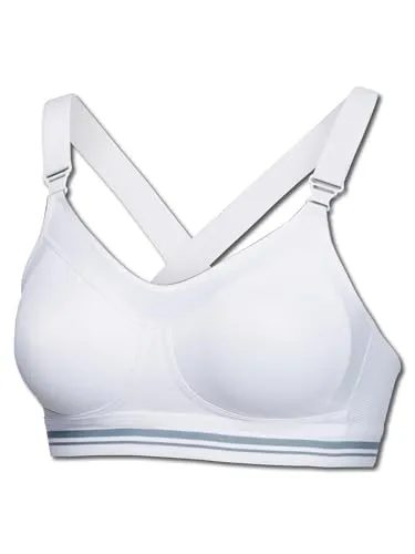 Schiesser BH Active Sport High Support Bra Weiß B 75 Damen - Funktionsunterwäsche für intensives Training – der Schiesser High Support Bra bietet maximalen Halt, gepolsterte Cups und feuchtigkeitstransportierendes Material für optimalen Komfort.