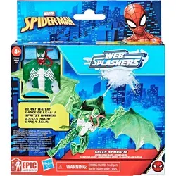 Marvel Spider-Man Epic Hero Series Web Splashers - 10 cm große bewegliche Action-Figur Venom, mit spritzfähigen Flügeln für fantasievollen Spielspaß