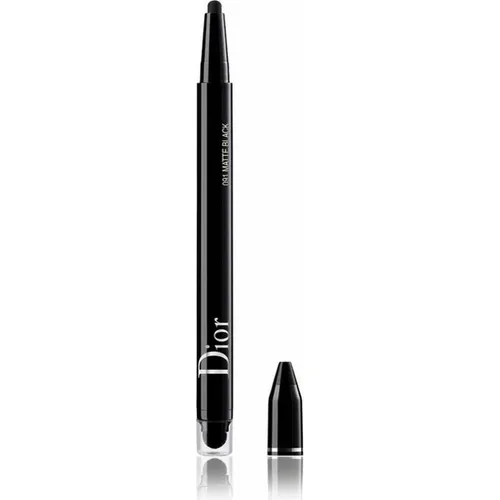 Christian Dior Diorshow 24H Stylo Pencil 091 Matte Black - Wasserfester Eyeliner für fesselnde Augen-Make-up-Looks. Cremige Textur und lebendige Farbe in einem praktischen Stift – ideal für langanhaltende Ergebnisse.
