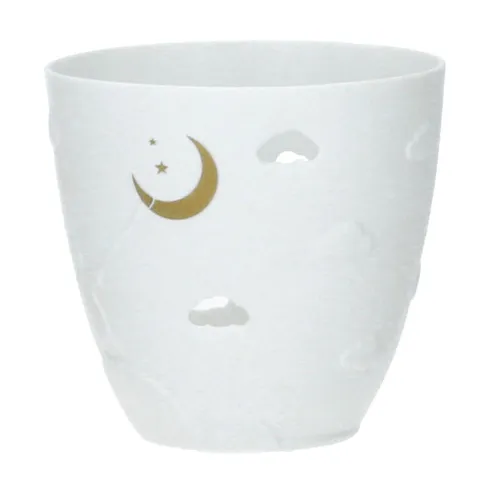 räder Living Poesielicht Teelicht Windlicht Engel weiß