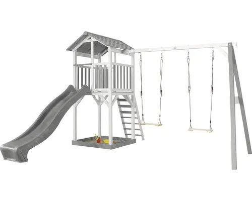 Produktbild Spielturm axi Beach Tower mit Doppelschaukel und Rutsche