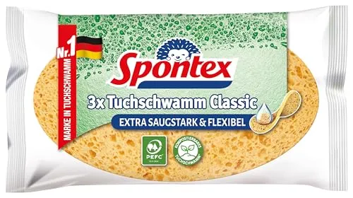 Spontex Tuchschwamm Classic 3er Pack von Spontex