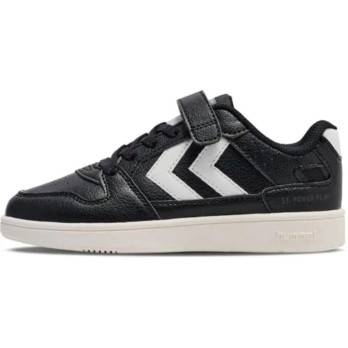 hummel St Power Play Jr Sneaker grau 29 EU - Bequemer Sneaker für Kinder in Größe 29, anthrazitfarben und aus robustem Polyester gefertigt – ideal für aktive Tage.