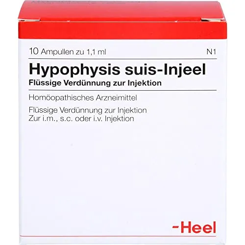 Hypophysis Suis Inj Org 10 ST - Homöopathisches Arzneimittel zur Injektion, unterstützt die Selbstheilungskräfte und ist ideal für die sanfte Therapie ohne spezifische Indikation.