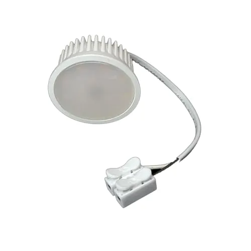 LED Modul für einbauleuchten MR16 50mm Warmweiß 3000K Satiniert 120° Raumlicht 400 Lumen 5W = 40W - geringe Einbautiefe 6336 (1, warmweiß dimmbar)